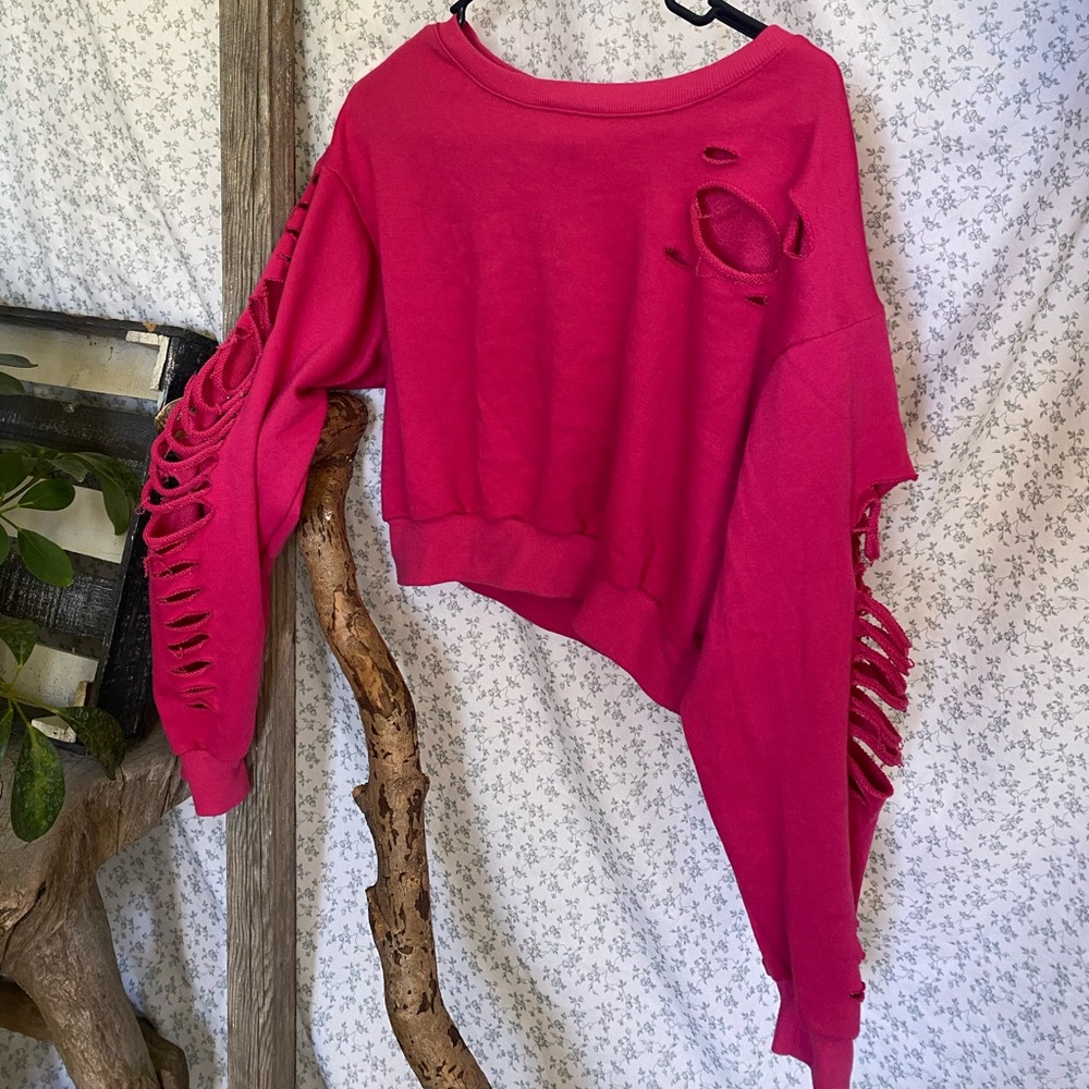 Cropped Crew Neck